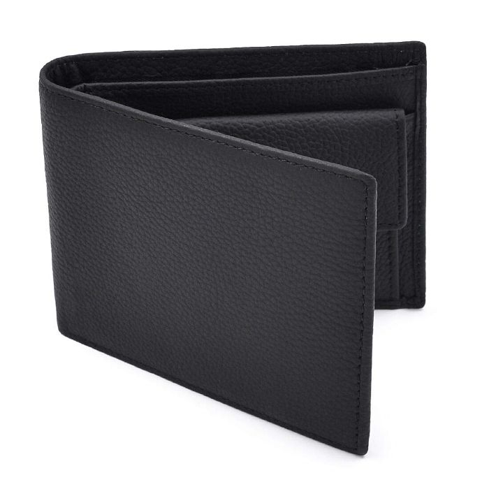 Black Leather Wallet