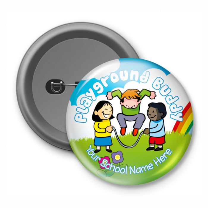 Round Plastic Badge