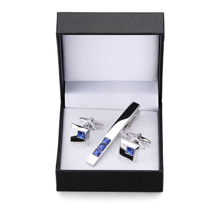 Tie Pin and Cufflink Set